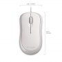 Microsoft | 4YH-00008 | Basic Optical Mouse for Business | White - 7